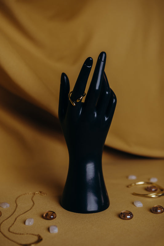 Deliquesce Drip Gold Ring